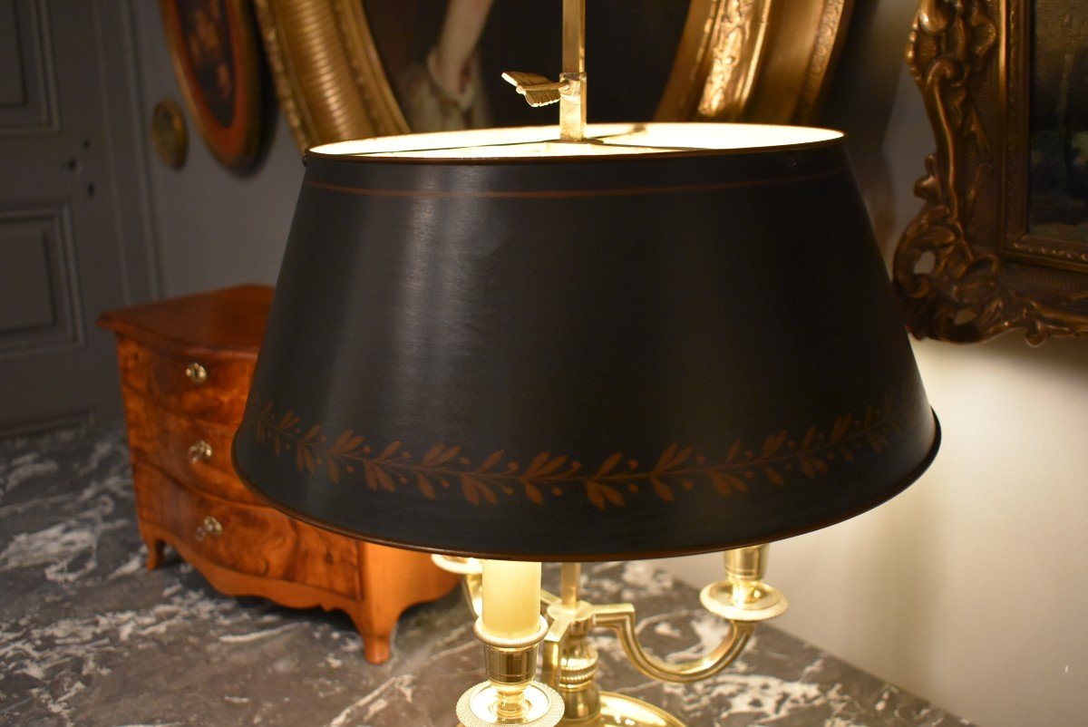 Bouillotte Lamp With Three Lights-photo-4