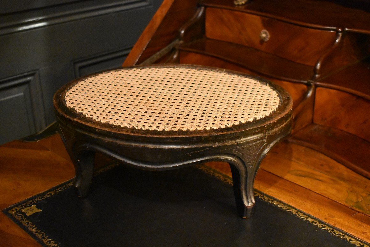 Tabouret De Pieds Canné-photo-4