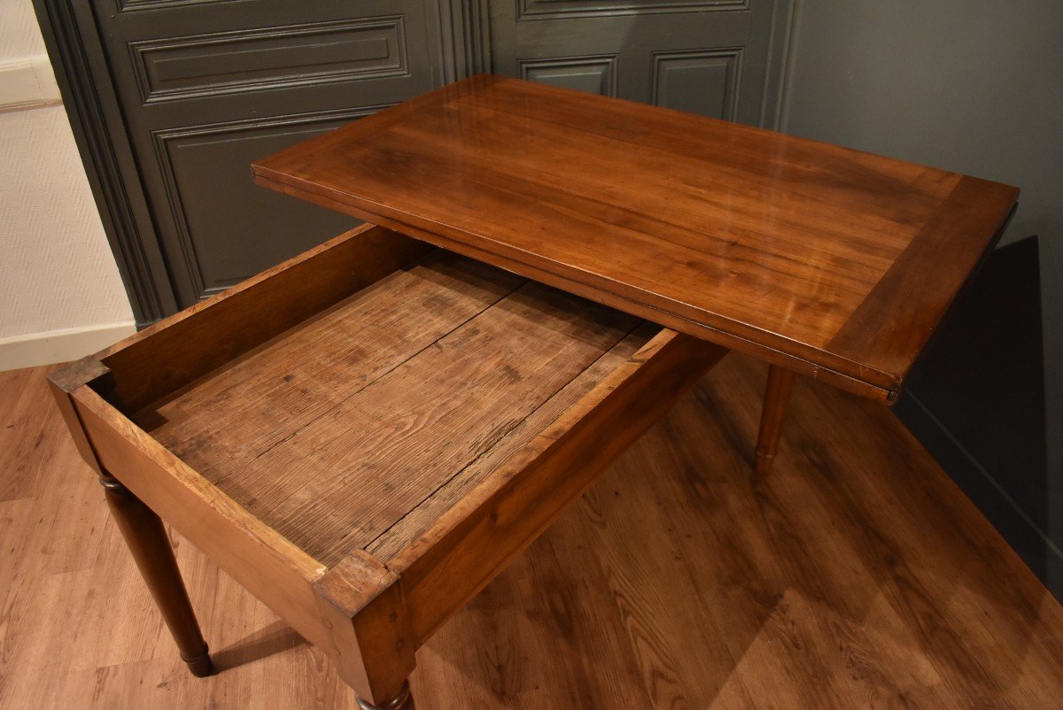 Table Portefeuille  En Noyer-photo-3
