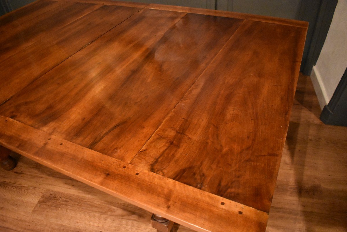 Large Walnut Portfolio Table-photo-5