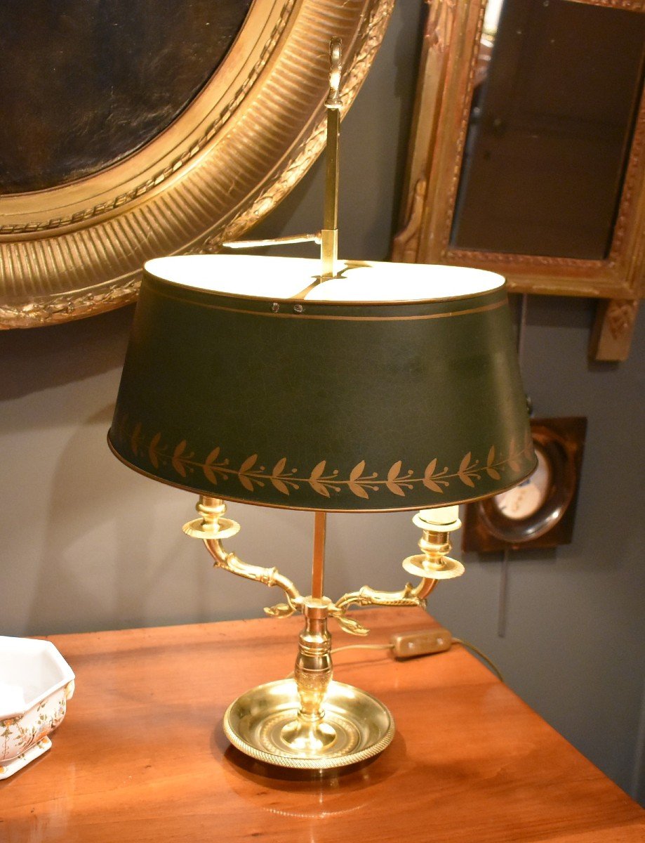 Two-light Bouillotte Lamp-photo-2