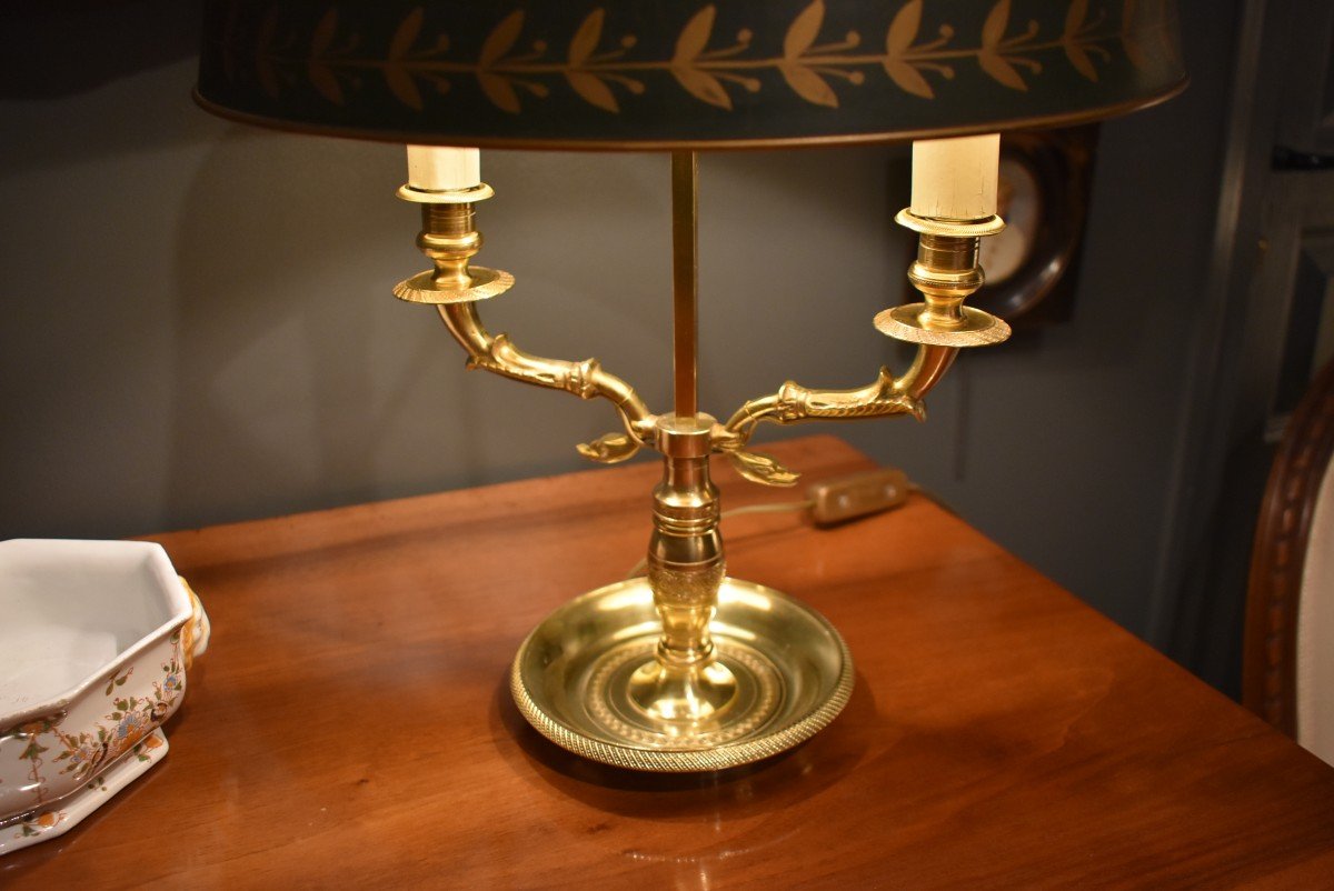 Two-light Bouillotte Lamp-photo-3