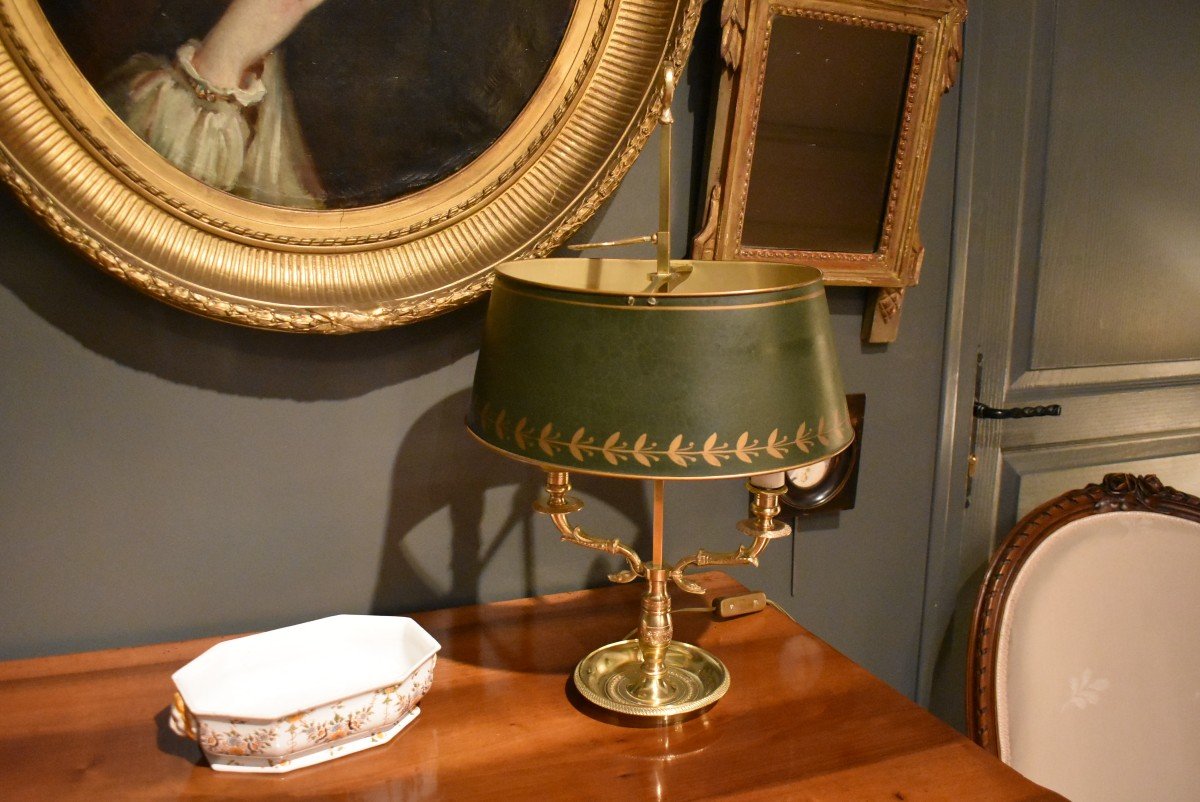 Two-light Bouillotte Lamp-photo-4