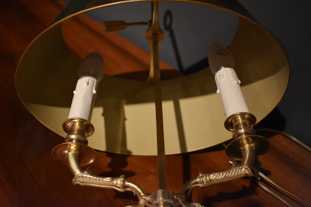 Two-light Bouillotte Lamp-photo-8