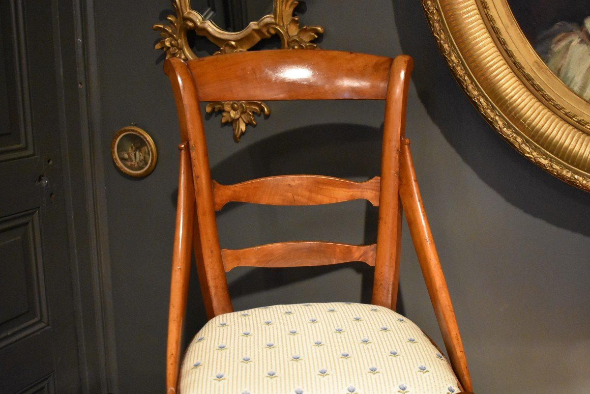 Chaise d'Enfant d'époque Restauration-photo-3