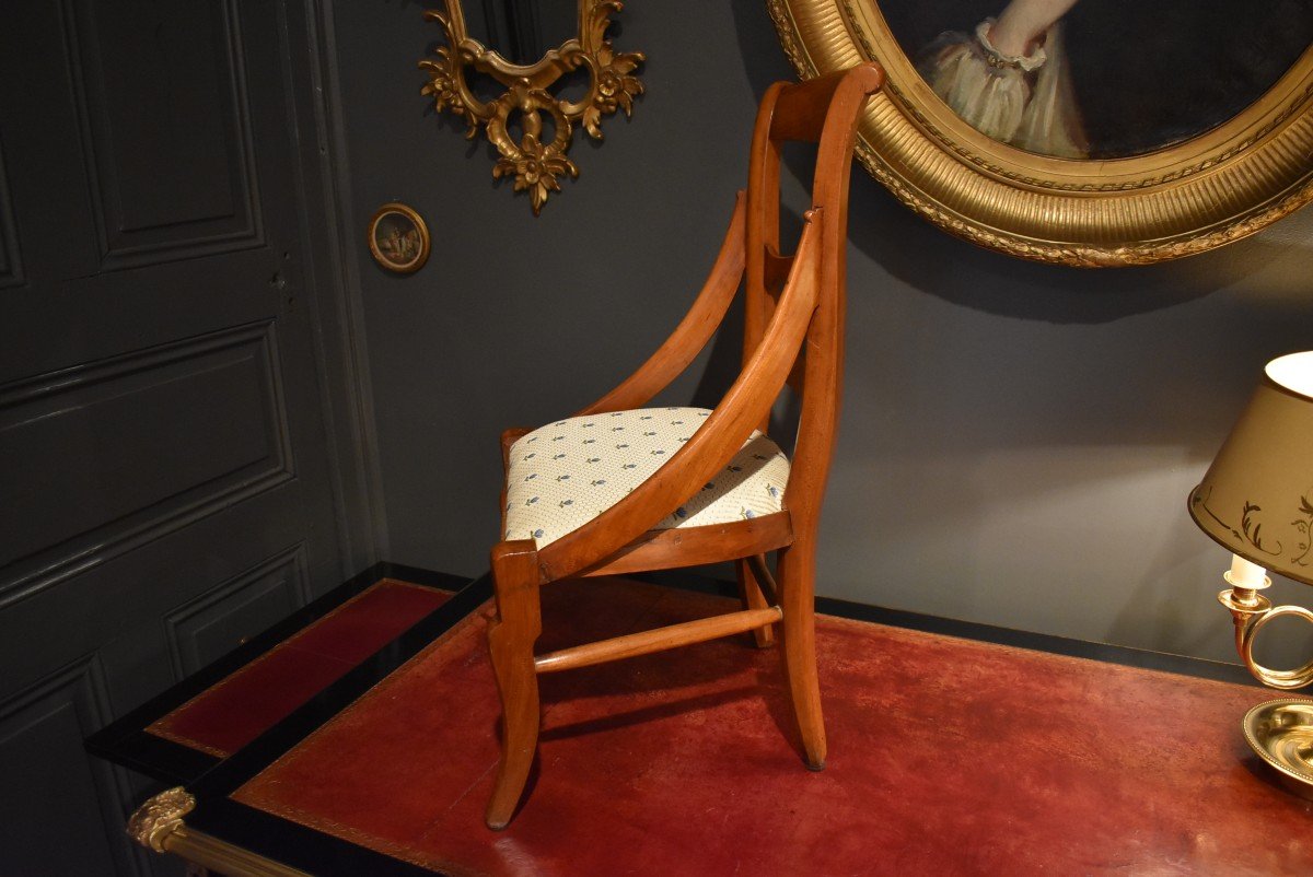 Chaise d'Enfant d'époque Restauration-photo-5