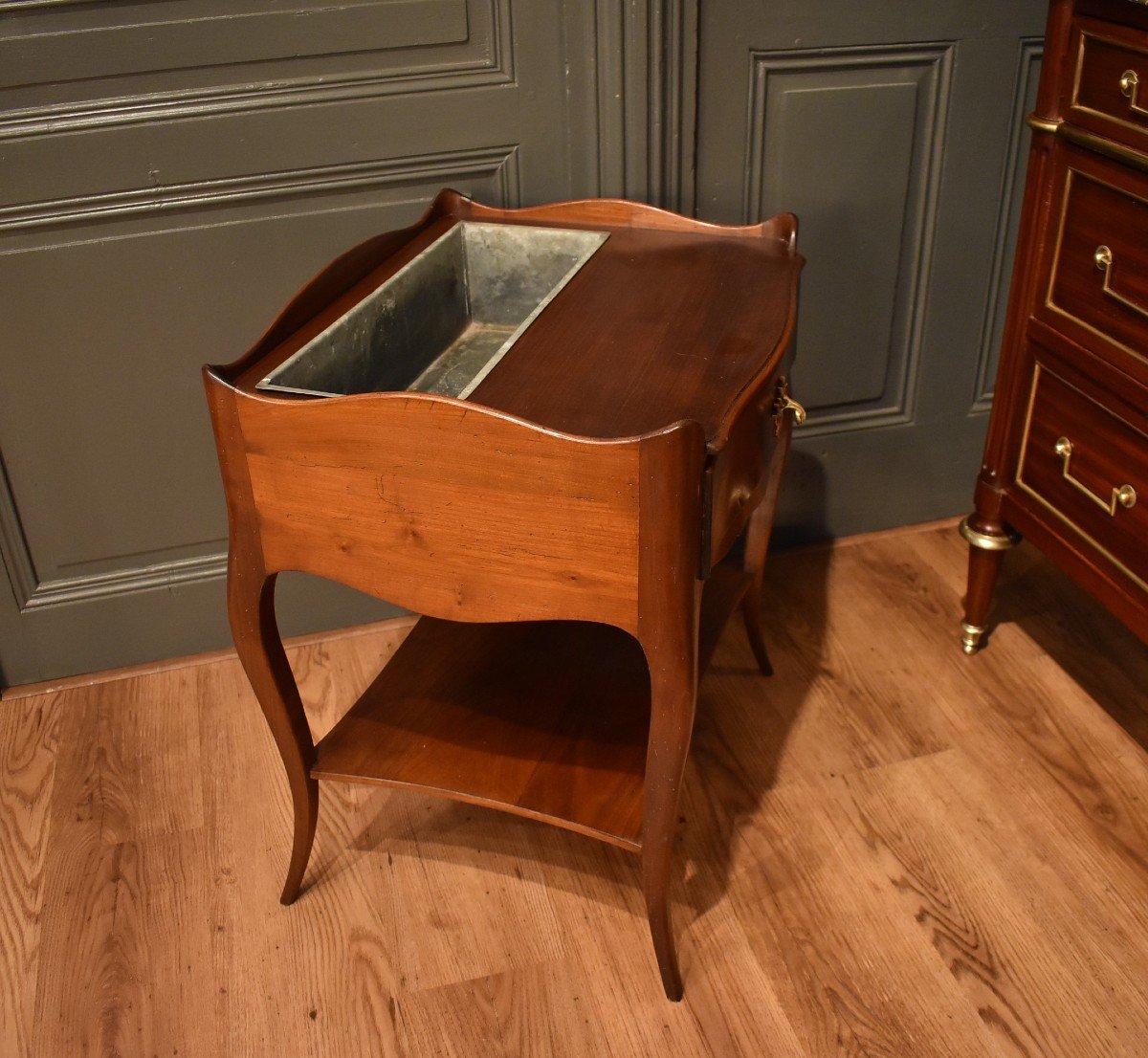 Louis XV Style Planter On Feet-photo-5