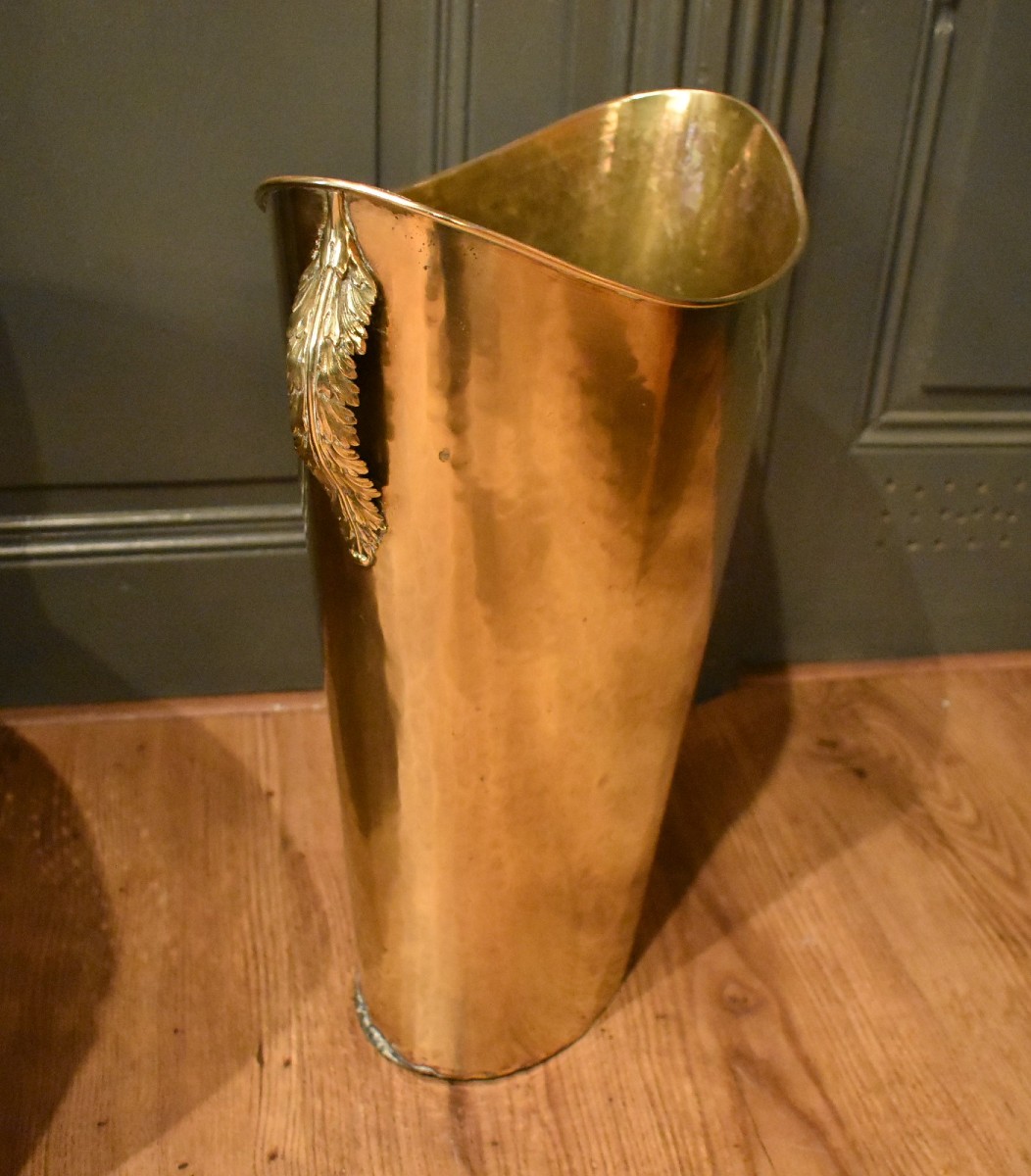 Brass Umbrella Stand Or Walking Stick Holder-photo-2