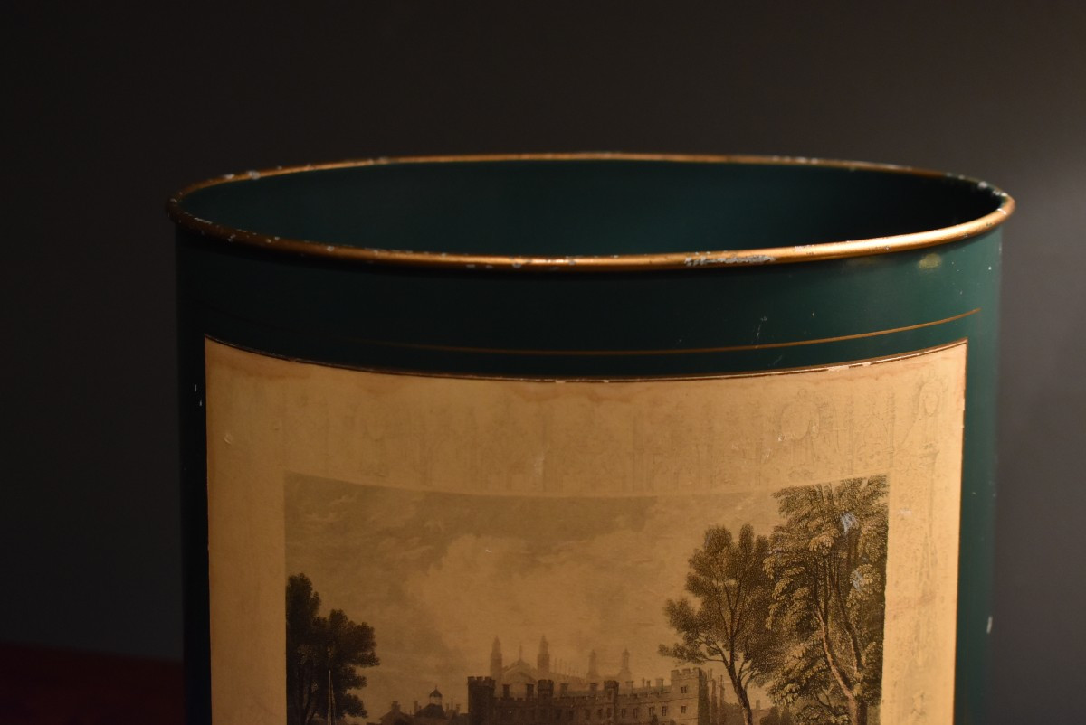 Sheet Metal Wastebasket -photo-4