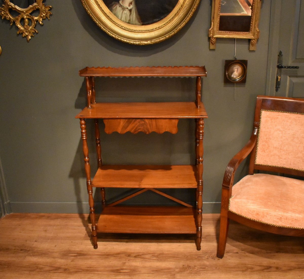 Etagère En Acajou-photo-3