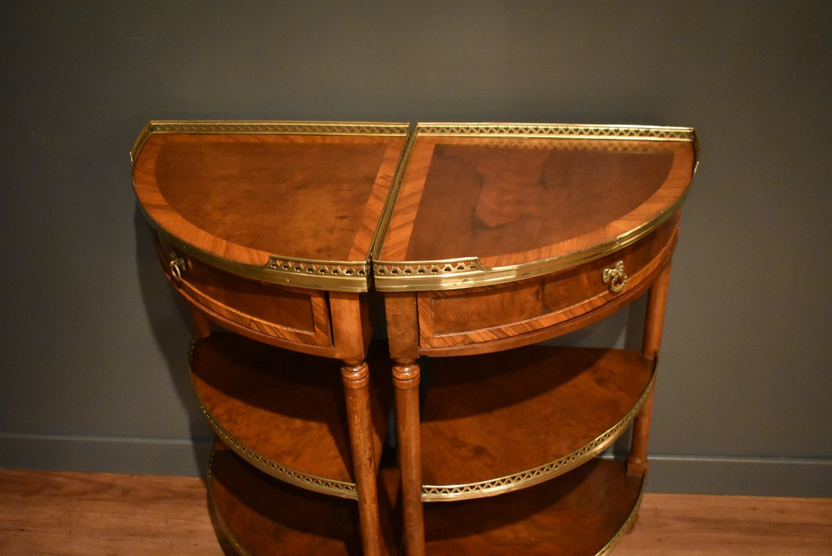 Pair Of Corner Consoles-photo-5