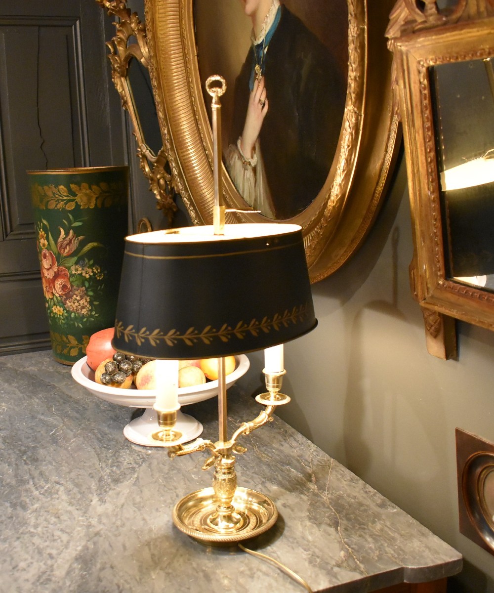 Lampe bouillotte à deux feux-photo-3