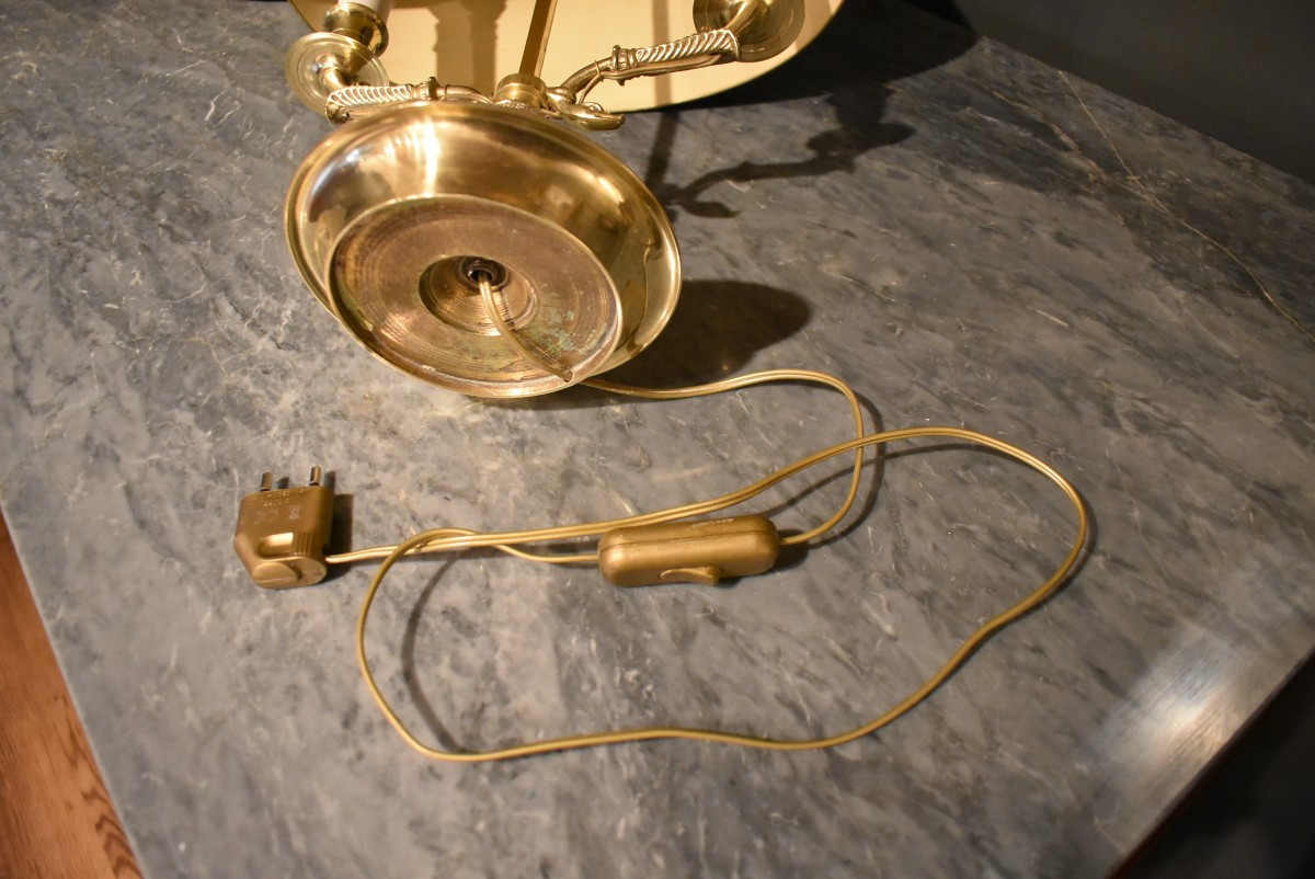 Lampe bouillotte à deux feux-photo-7