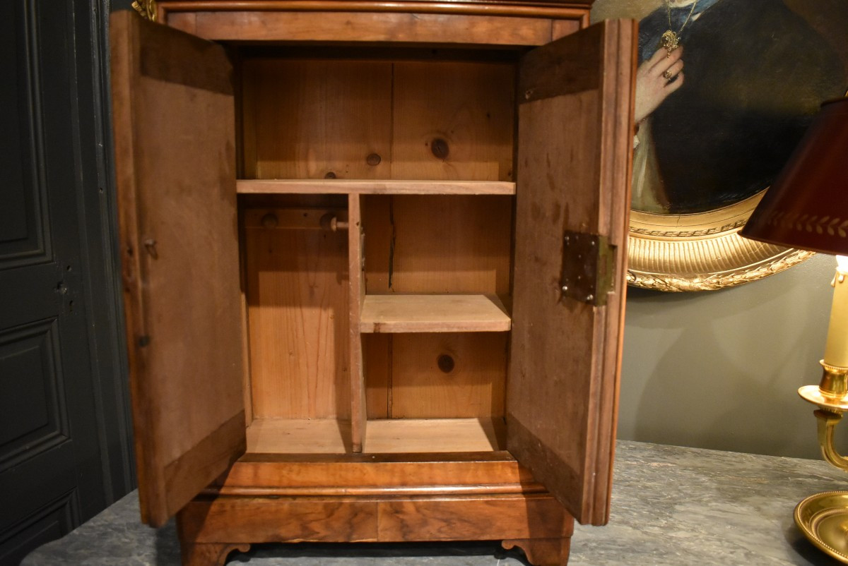 Miniature Walnut Cabinet-photo-1