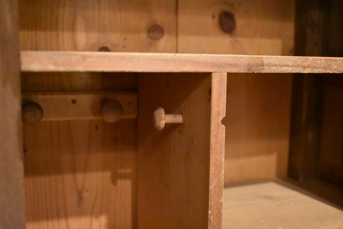 Miniature Walnut Cabinet-photo-2