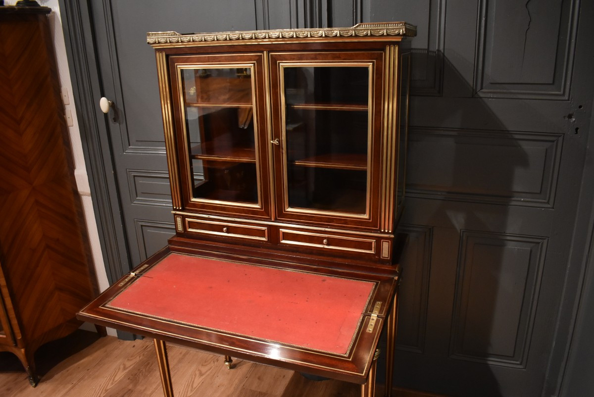 Bureau bonheur du jour de style Louis XVI-photo-1