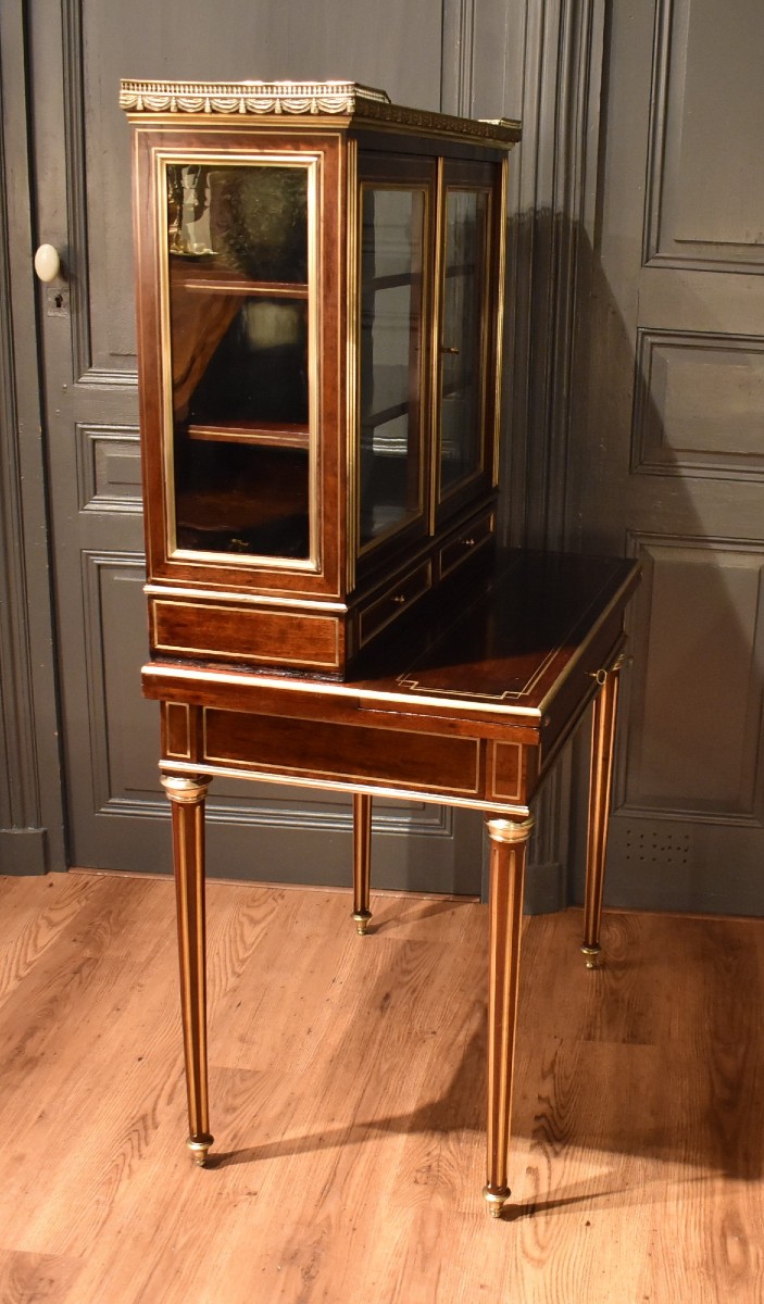 Bureau bonheur du jour de style Louis XVI-photo-7