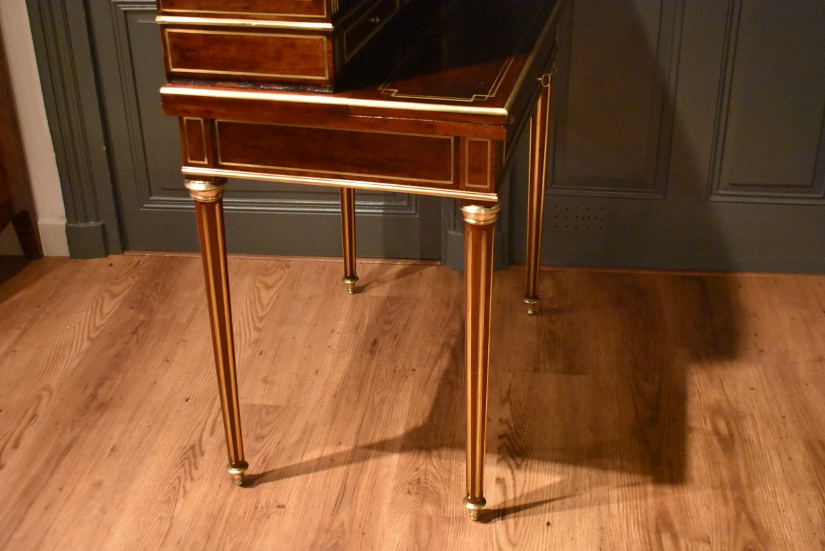 Bureau bonheur du jour de style Louis XVI-photo-8
