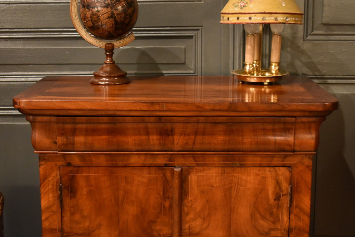 Petit bahut en noyer-photo-3