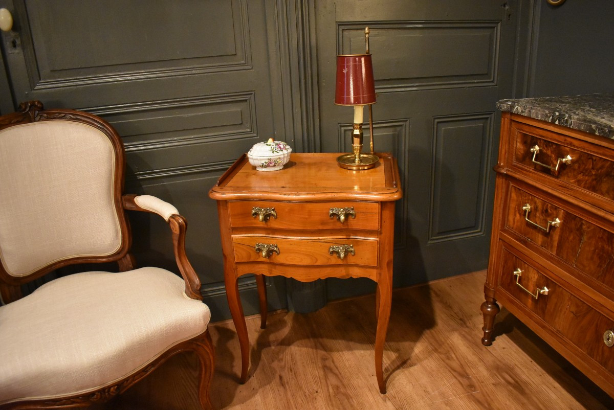 Louis XV Style Bedside Table By Mailfert-photo-1