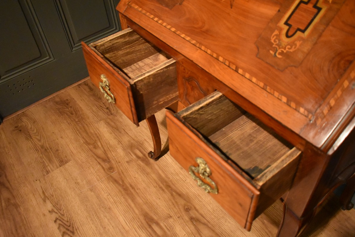 Petit bureau de pente Louis XV-photo-1