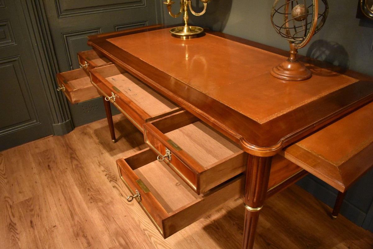 Louis XVI Style Flat Desk-photo-4