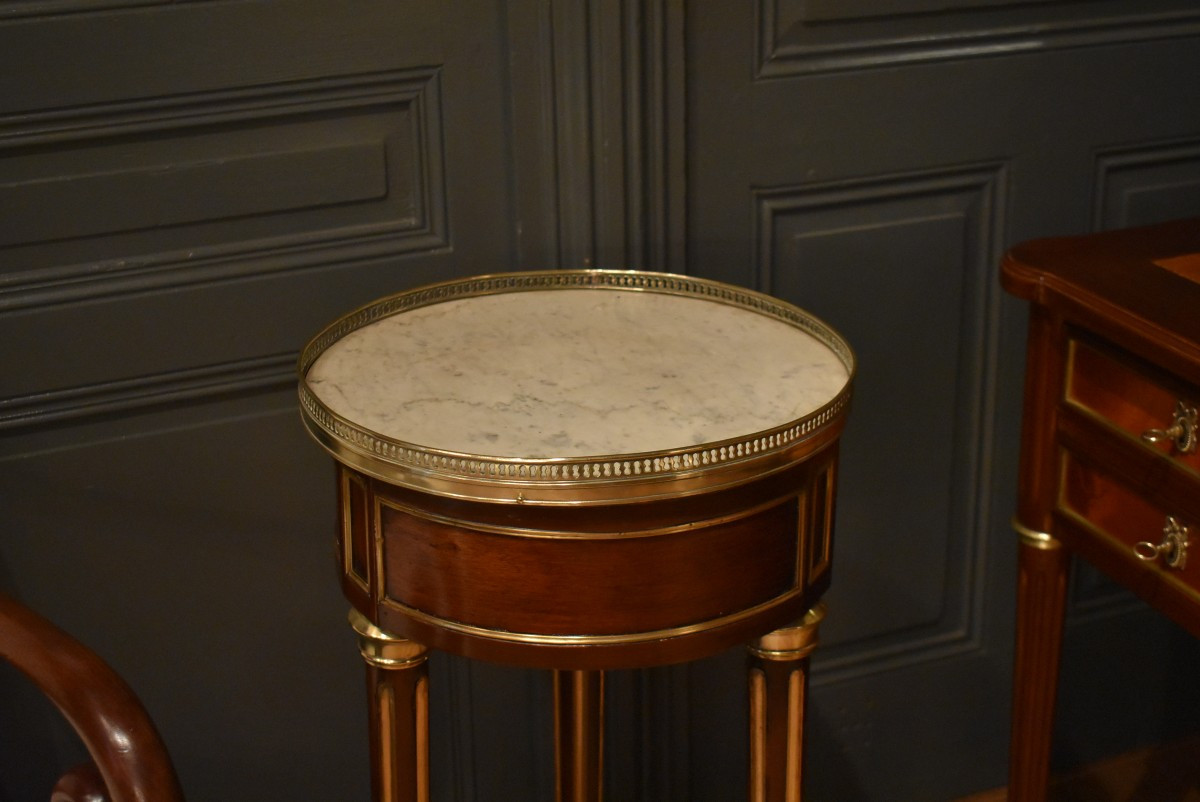 Louis XVI Style Side Table-photo-2