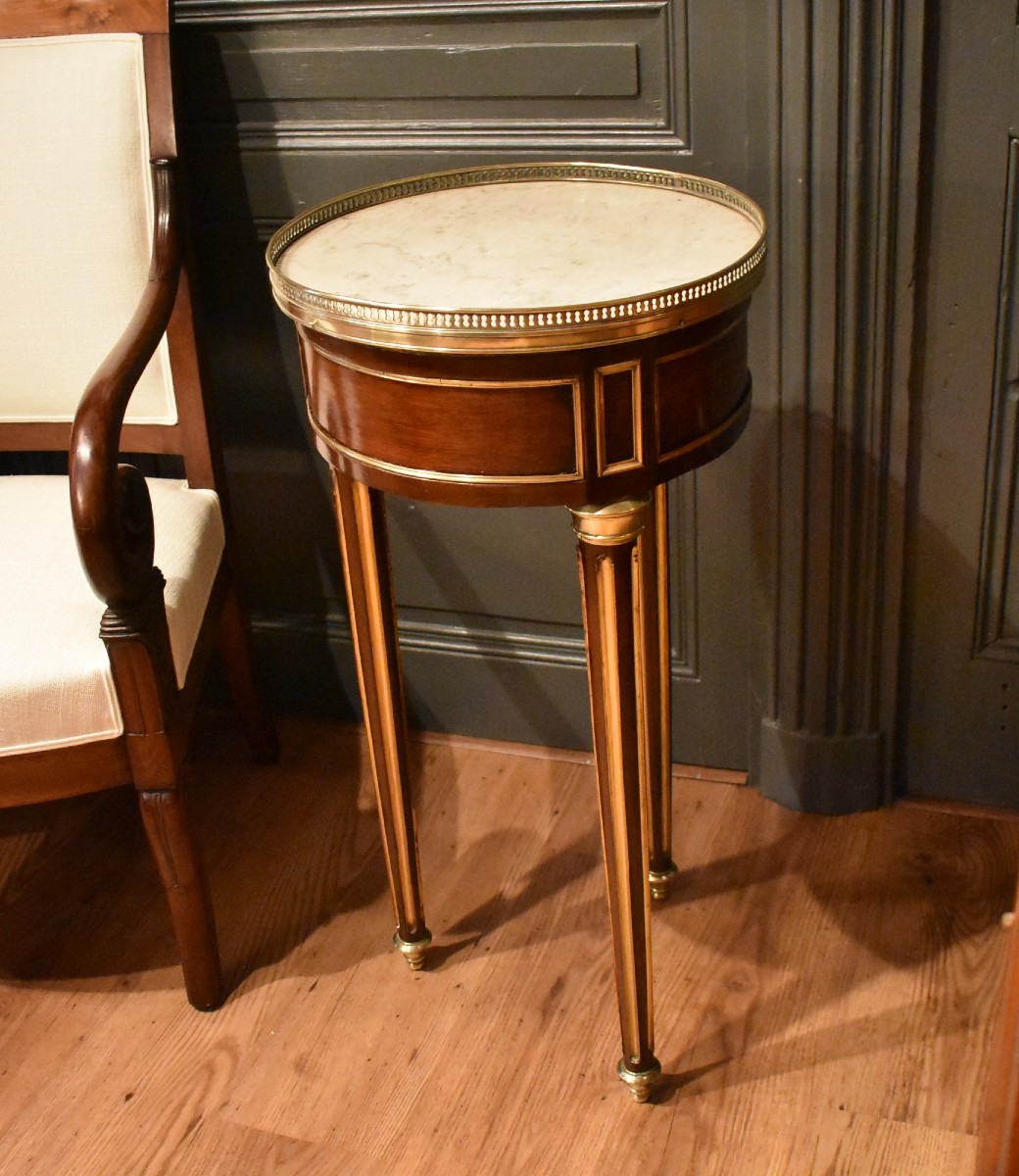 Louis XVI Style Side Table-photo-2
