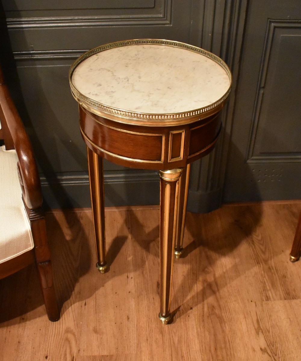 Louis XVI Style Side Table-photo-5