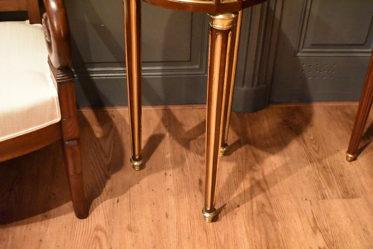 Louis XVI Style Side Table-photo-7