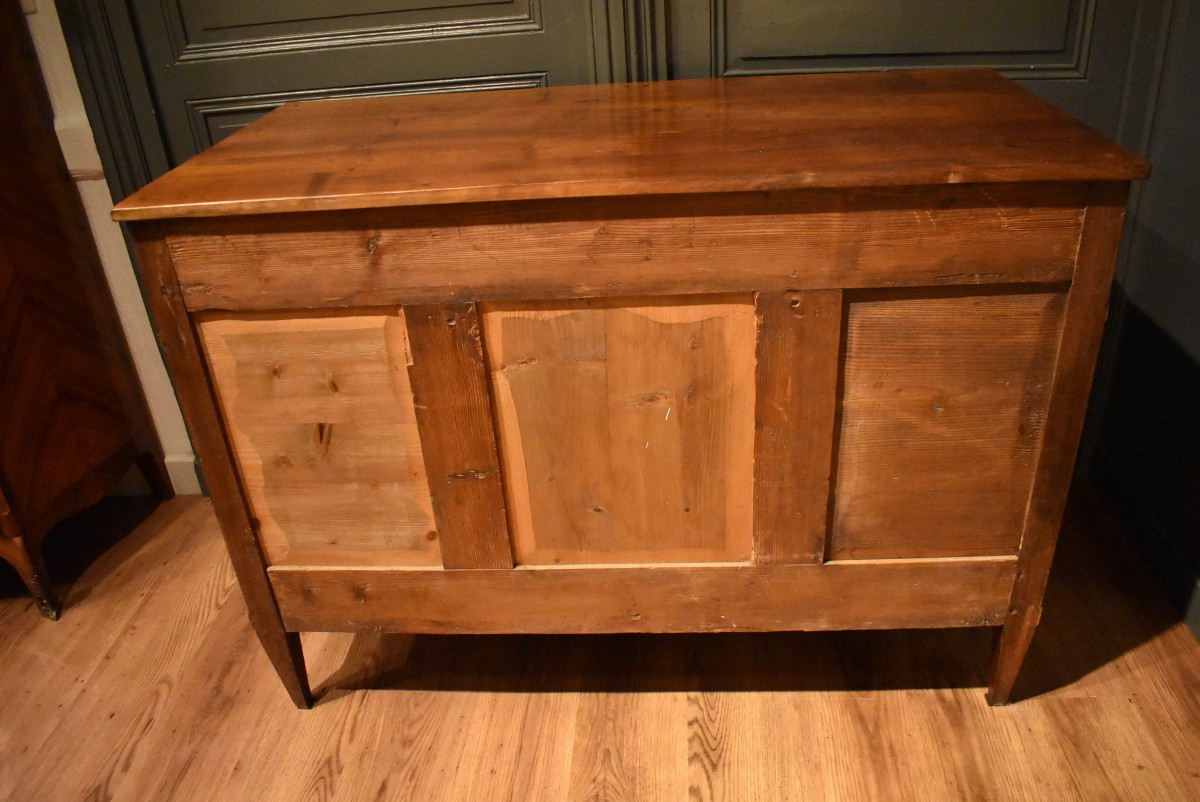 Louis XVI Walnut Chest Of Drawers-photo-8