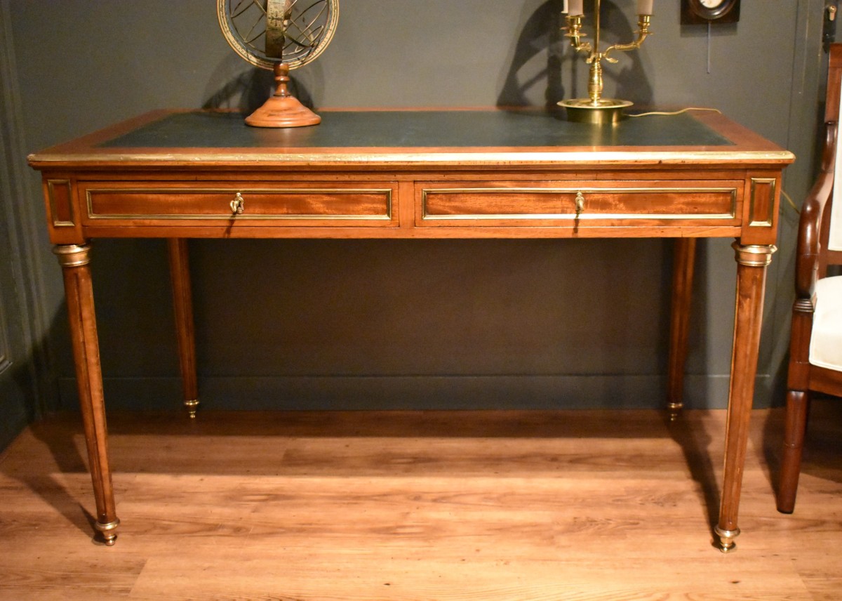 Louis XVI Style Bureau Plat-photo-2