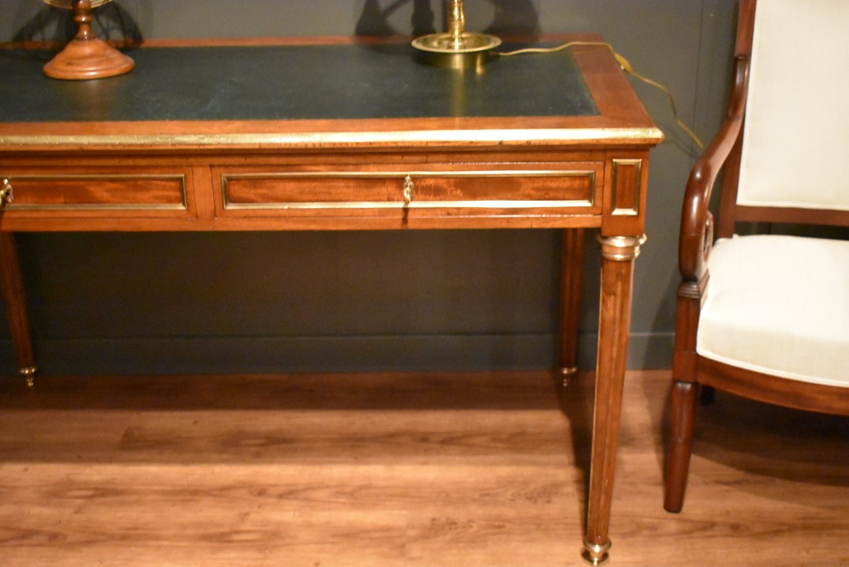 Louis XVI Style Bureau Plat-photo-3
