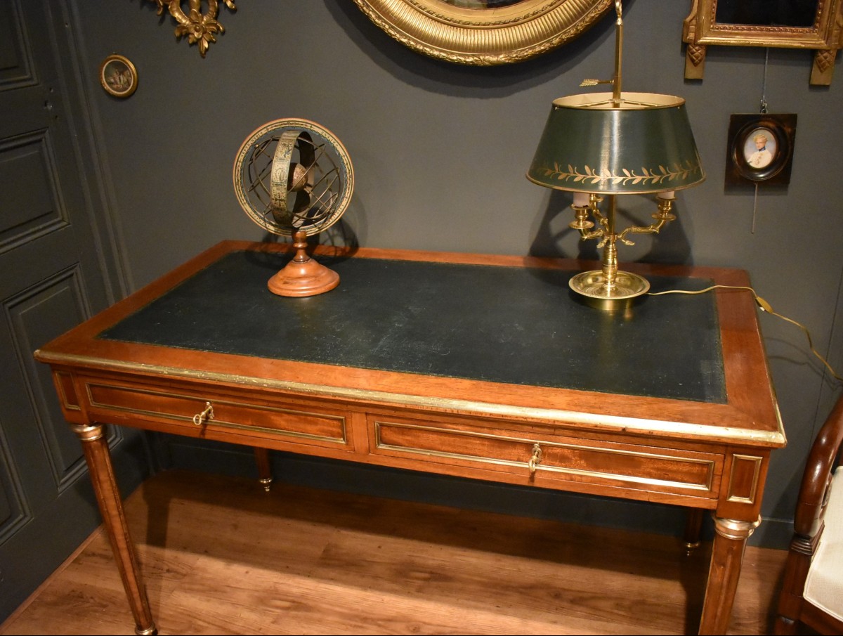 Louis XVI Style Bureau Plat-photo-1