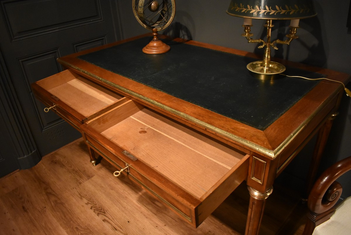Louis XVI Style Bureau Plat-photo-2