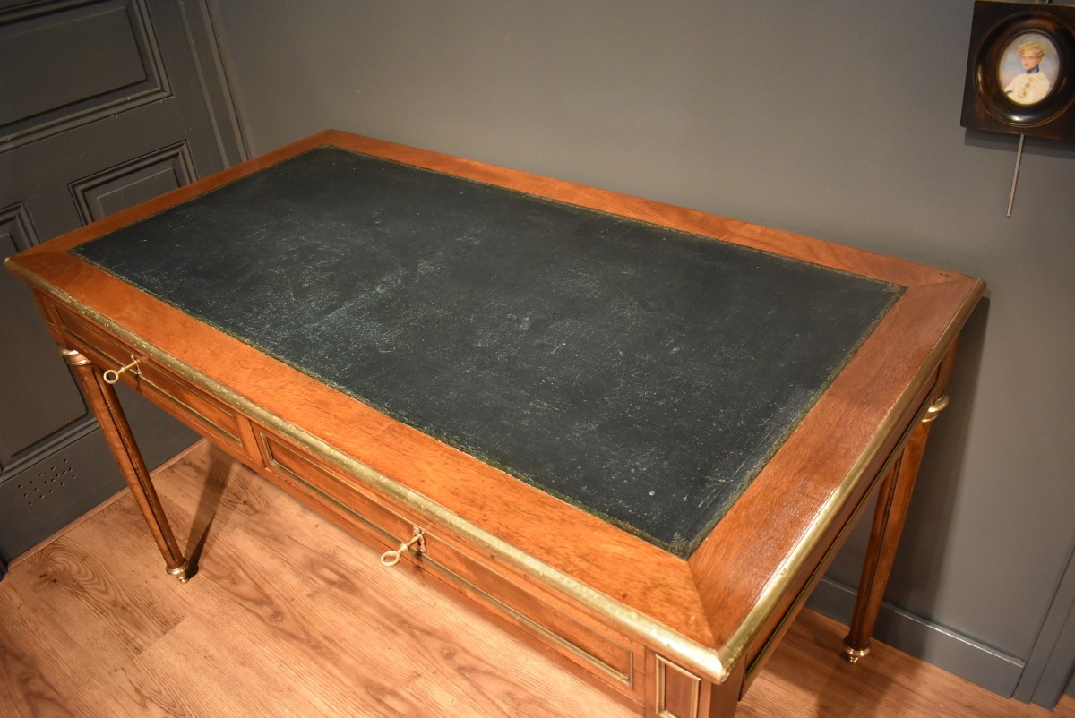 Louis XVI Style Bureau Plat-photo-3