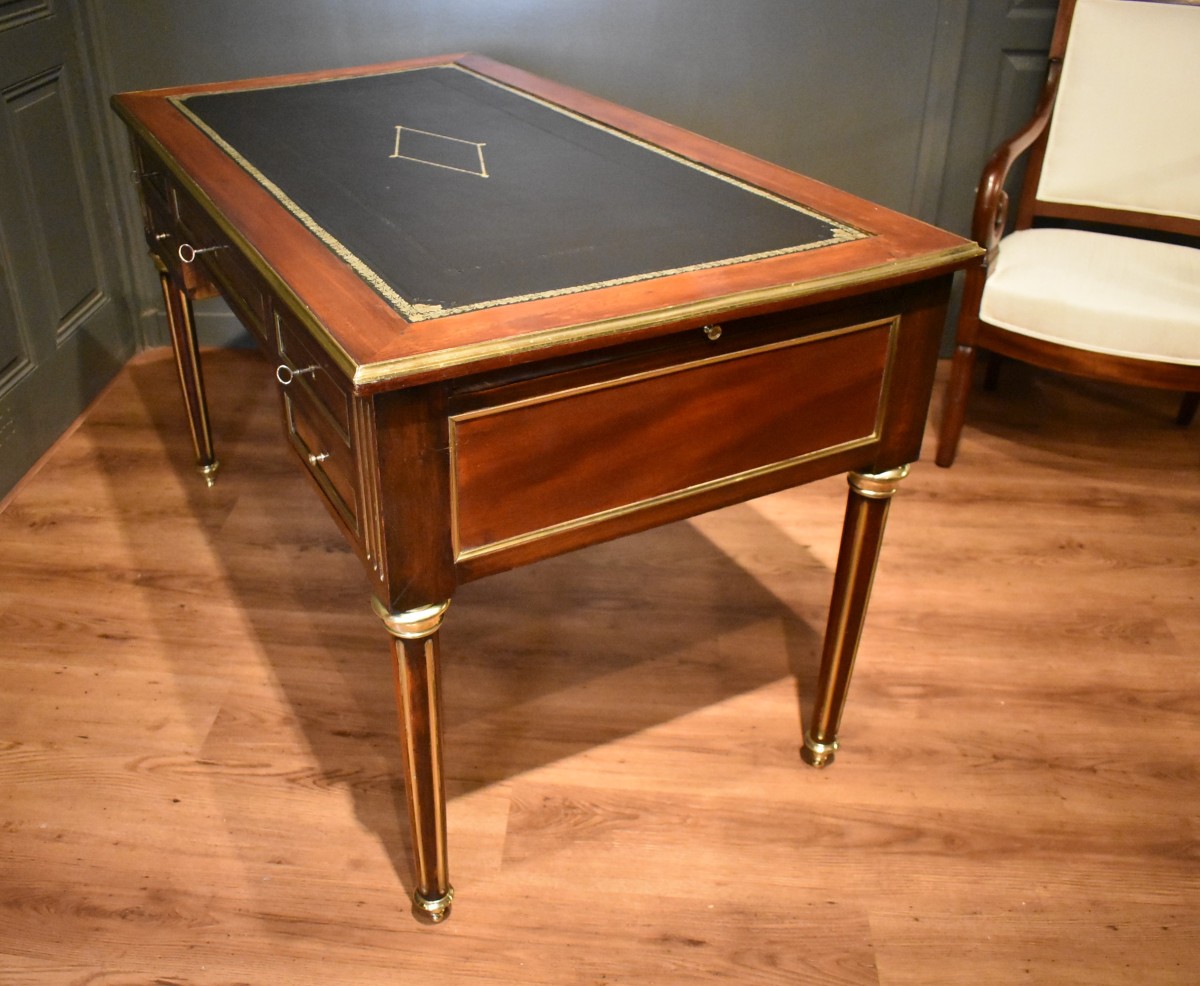 Louis XVI Style Bureau Plat-photo-4