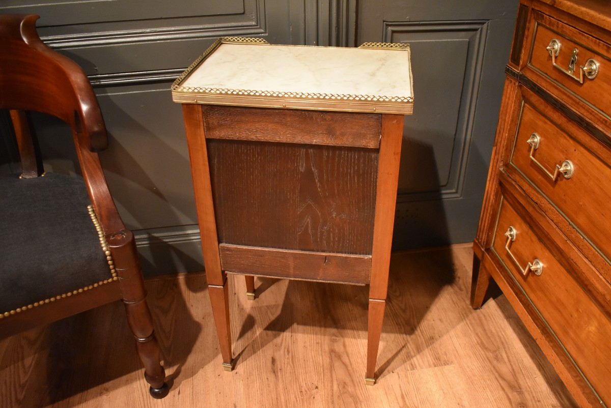 Chevet de style Louis XVI en acajou-photo-4