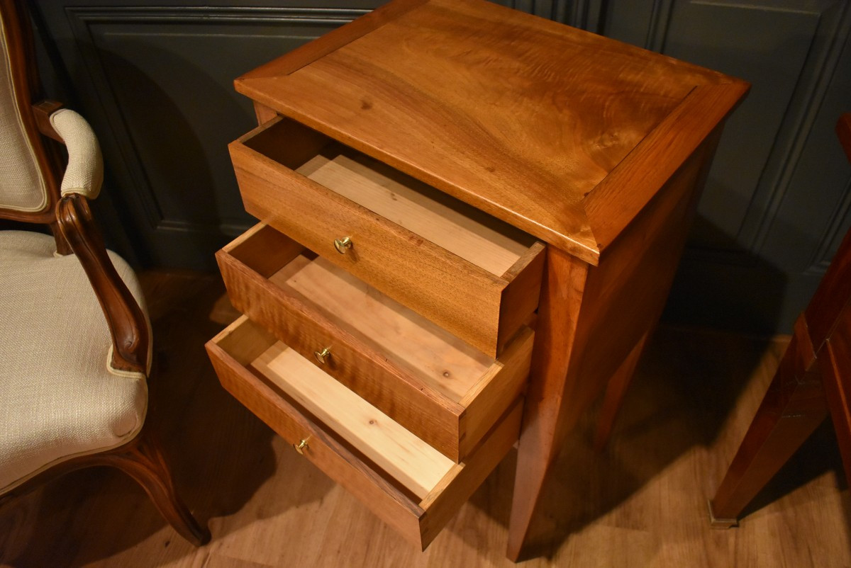 Walnut Bedside Table-photo-3