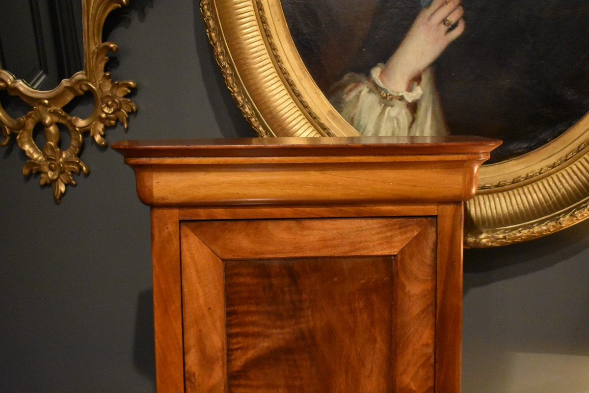 Armoire miniature en noyer-photo-3