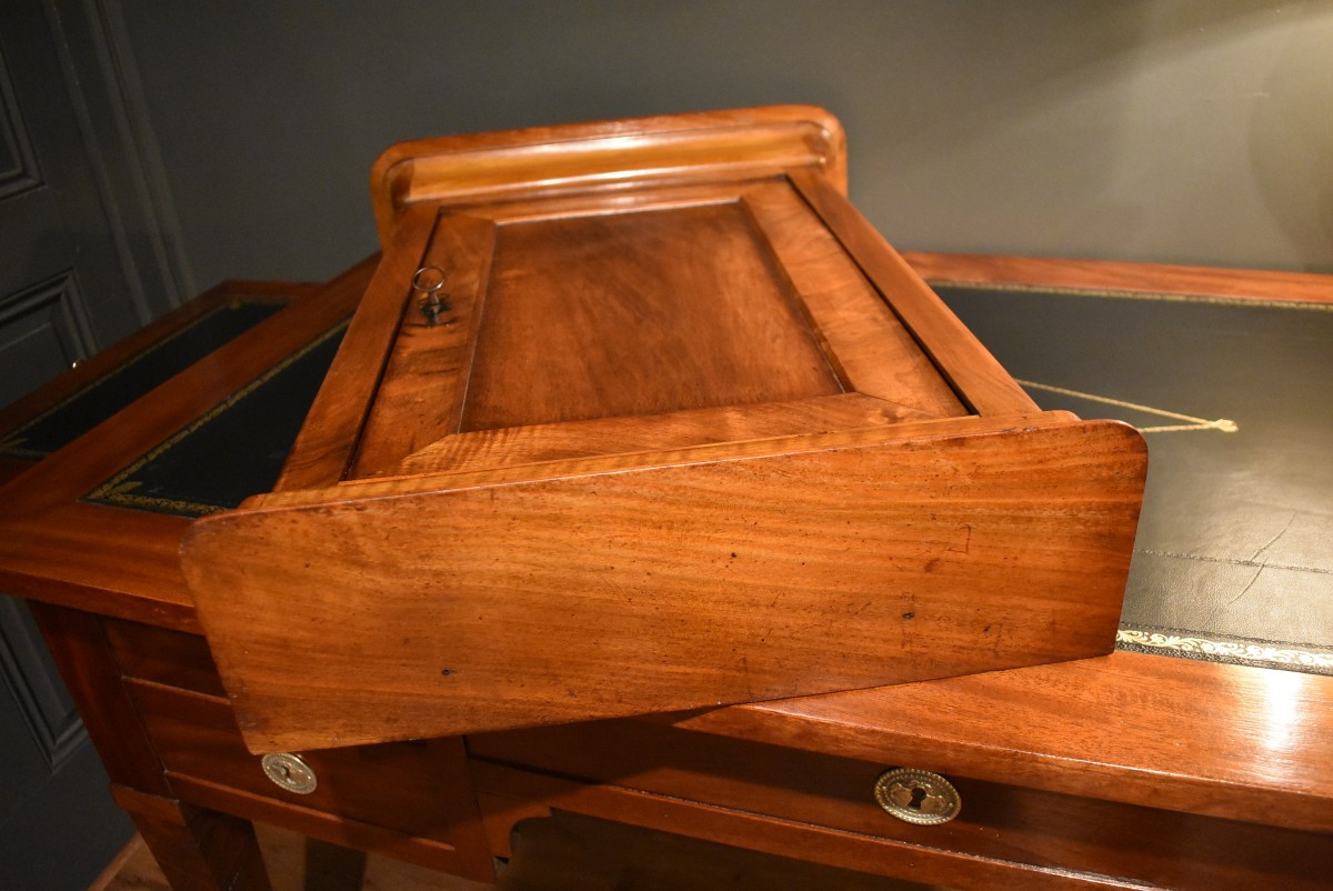 Armoire miniature en noyer-photo-3