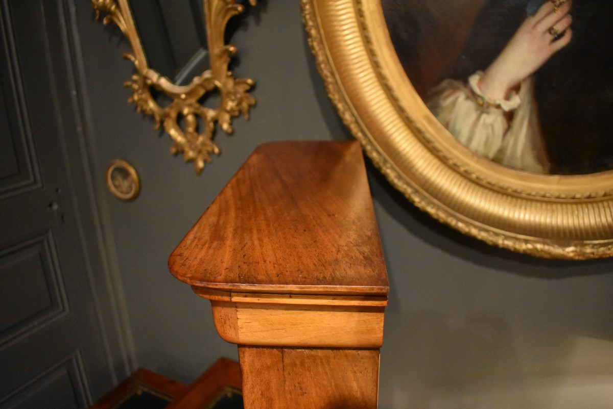 Armoire miniature en noyer-photo-7