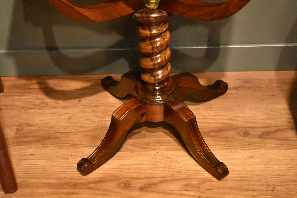 Rosewood Side Table-photo-7