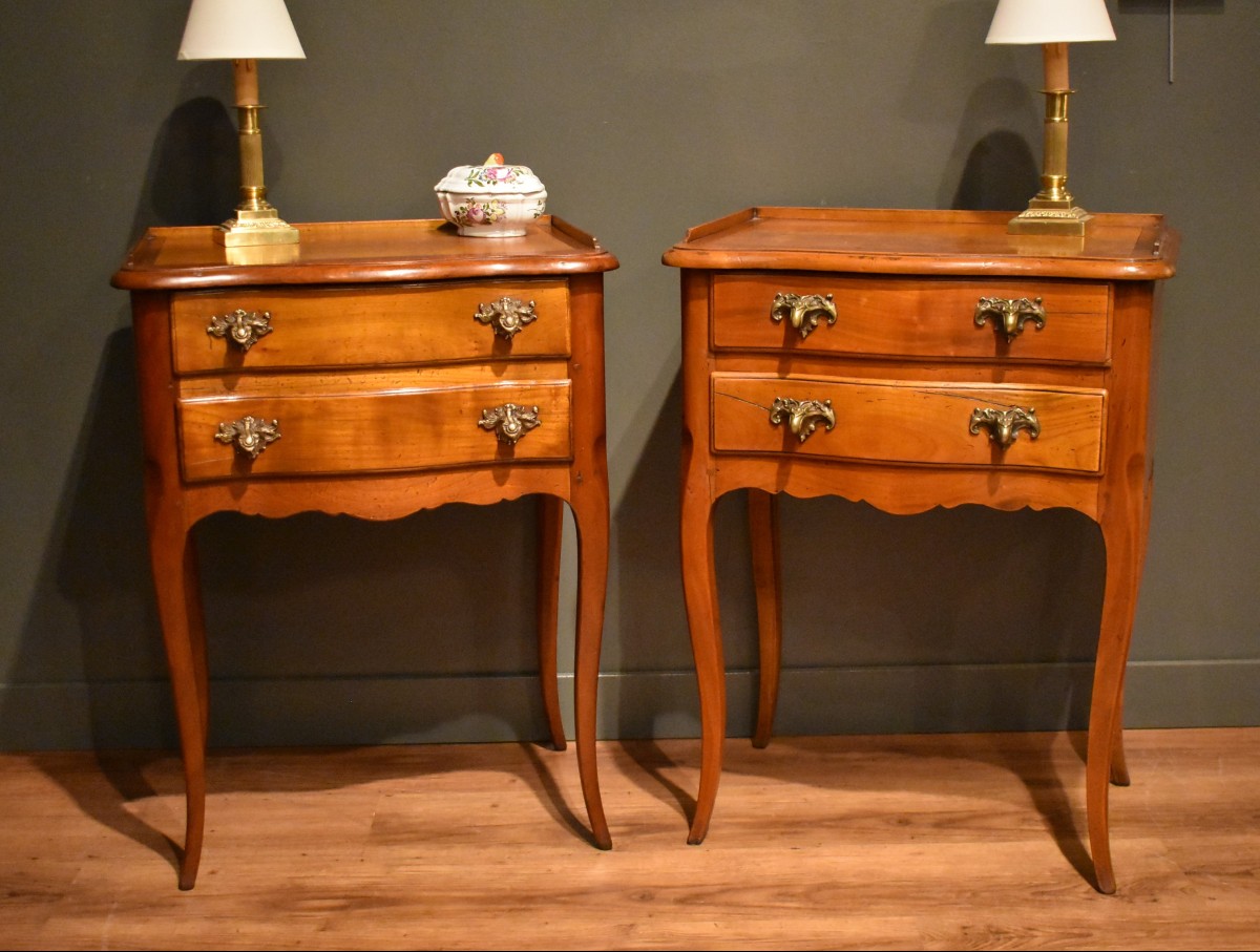 Deux chevets de style Louis XV de Mailfert-photo-2