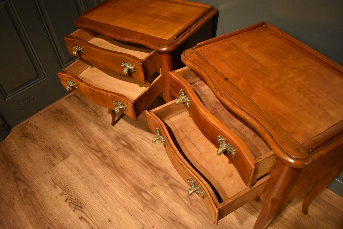 Deux chevets de style Louis XV de Mailfert-photo-3