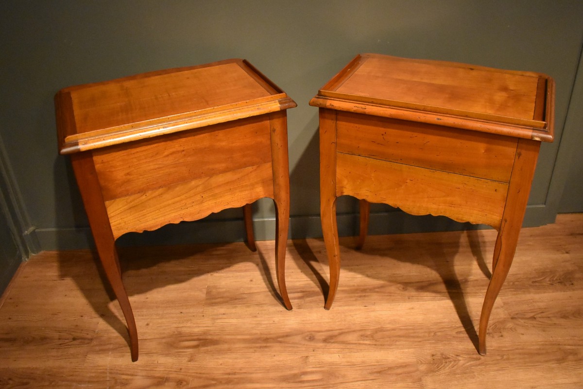 Deux chevets de style Louis XV de Mailfert-photo-5