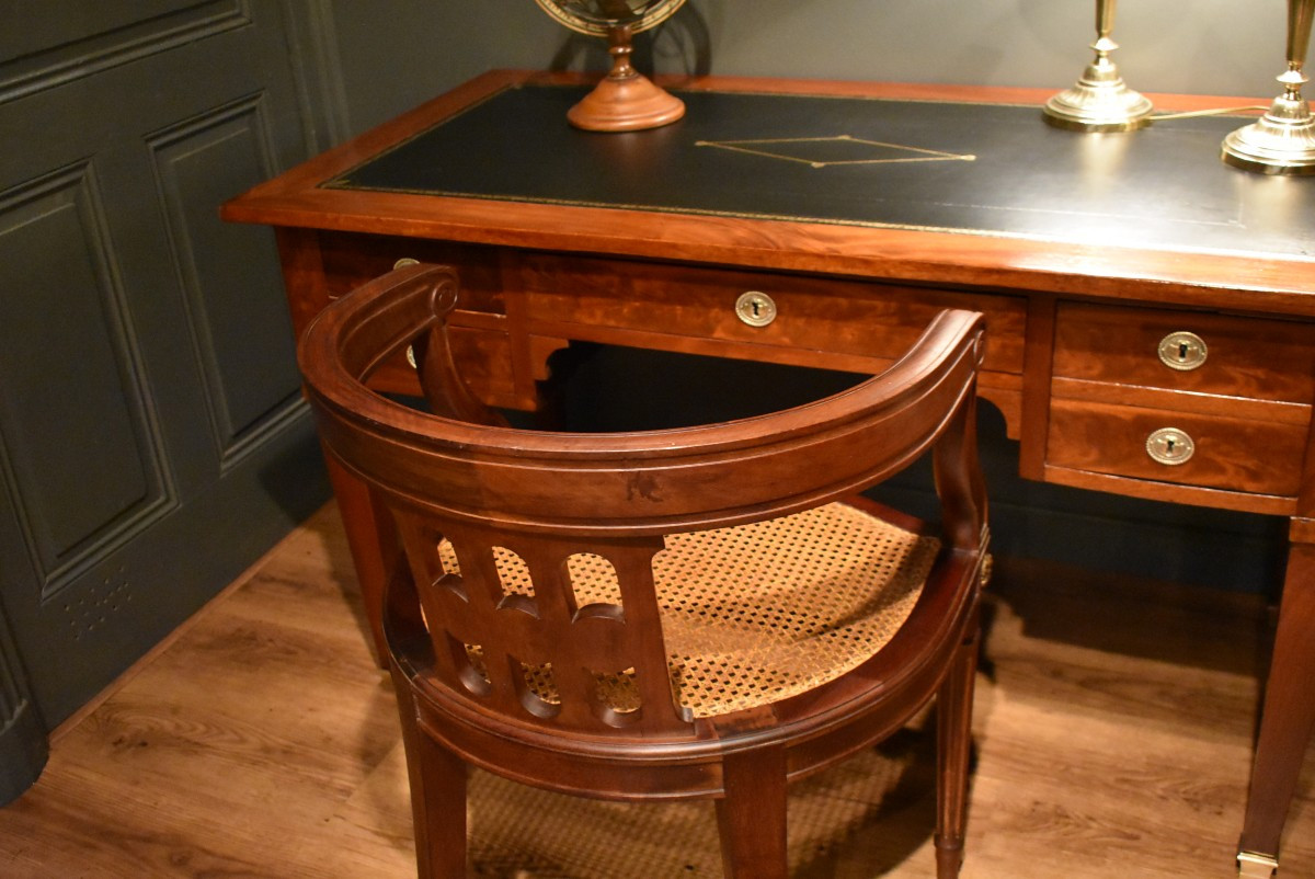 Fauteuil de bureau de style Louis XVI-photo-4