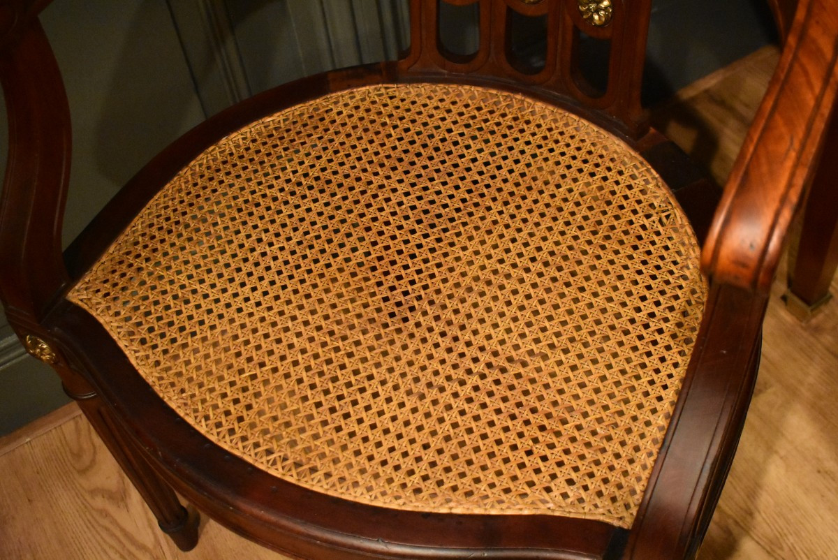 Fauteuil de bureau de style Louis XVI-photo-7