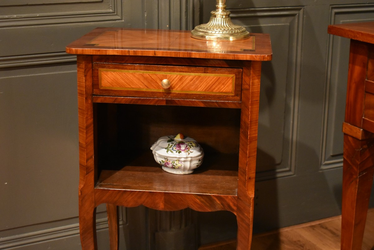 Chevet en marqueterie-photo-3