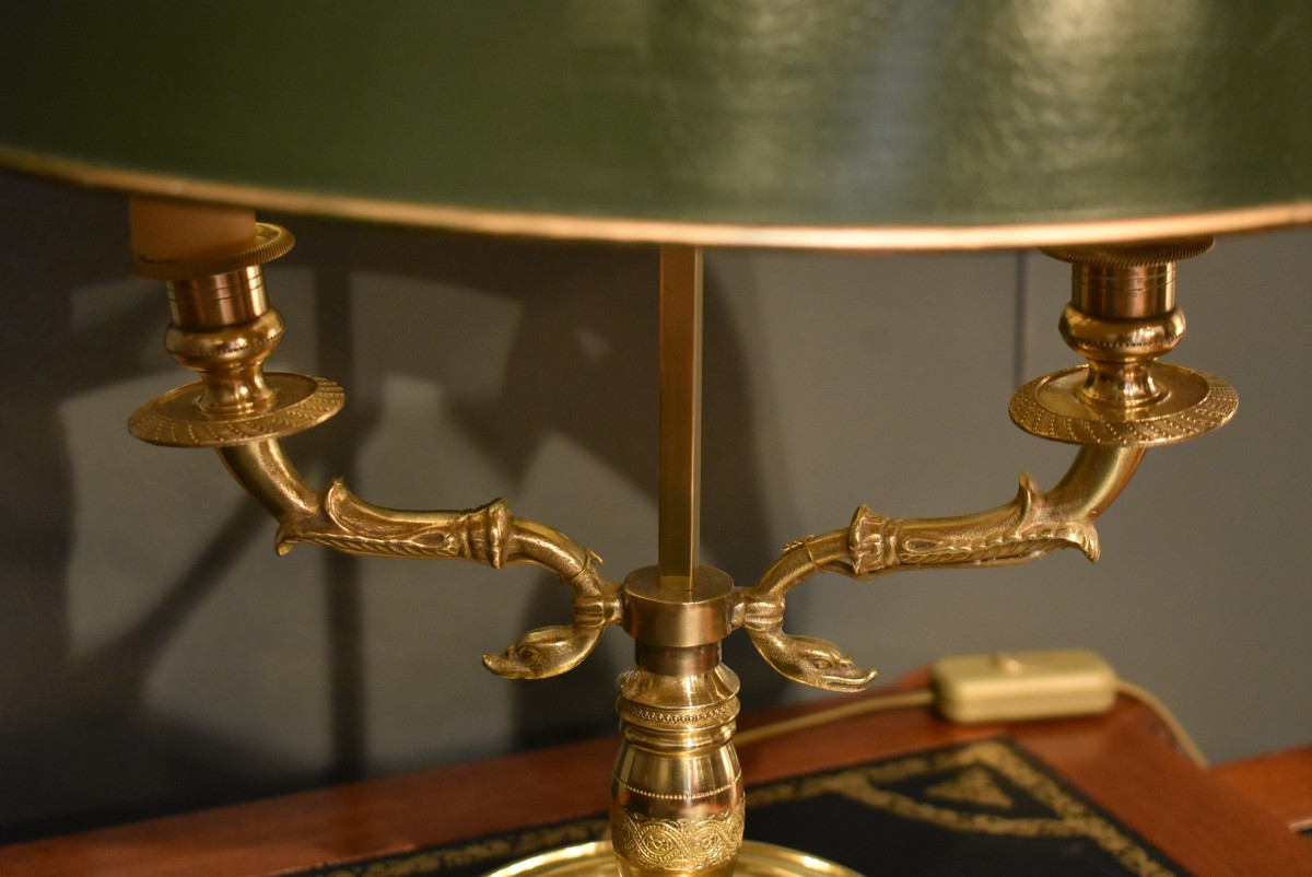 Lampe bouillotte à deux feux-photo-2